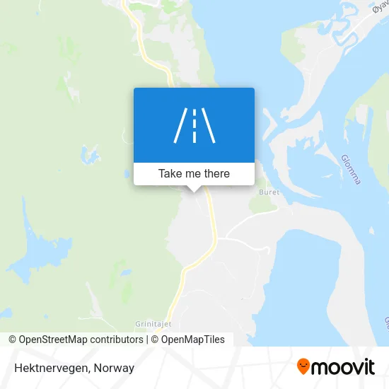 Hektnervegen map