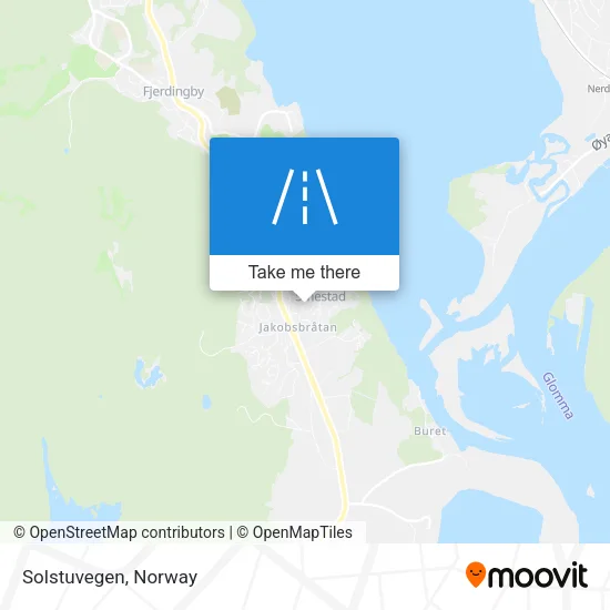 Solstuvegen map