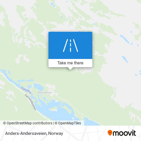 Anders-Andersaveien map