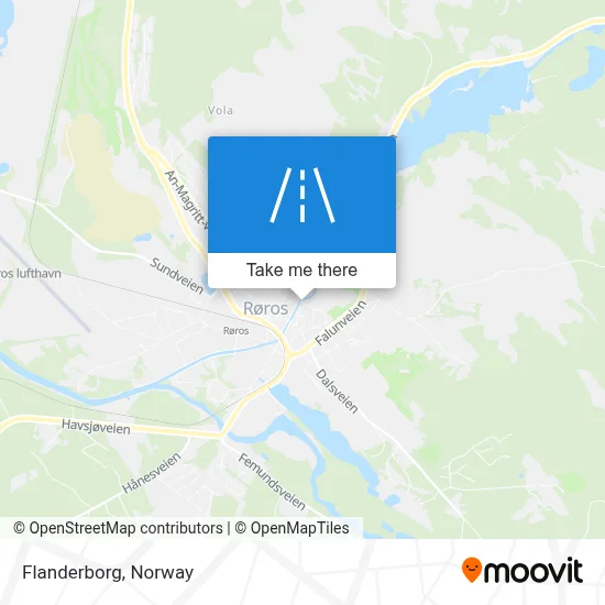 Flanderborg map
