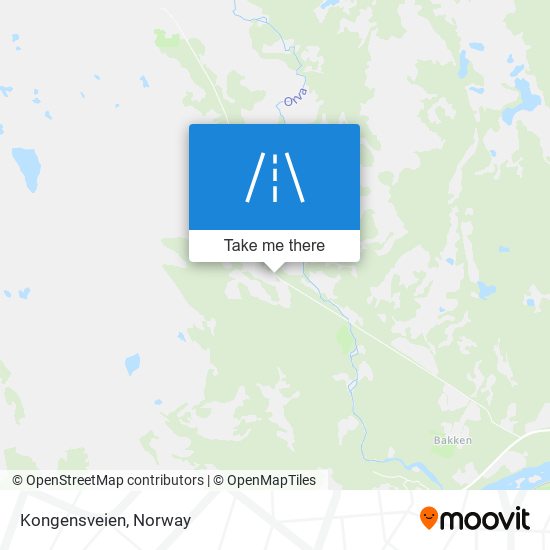 Kongensveien map