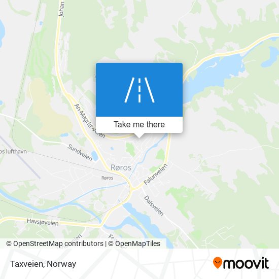 Taxveien map