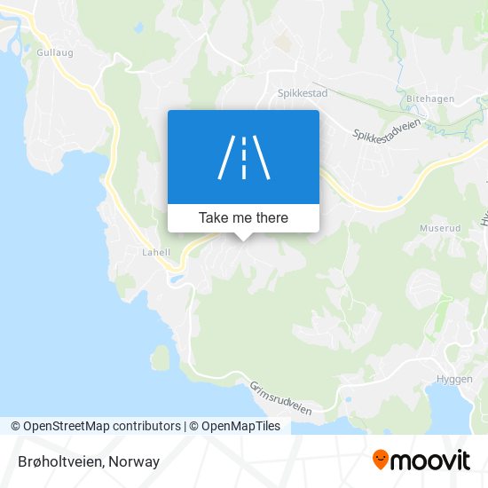 Brøholtveien map