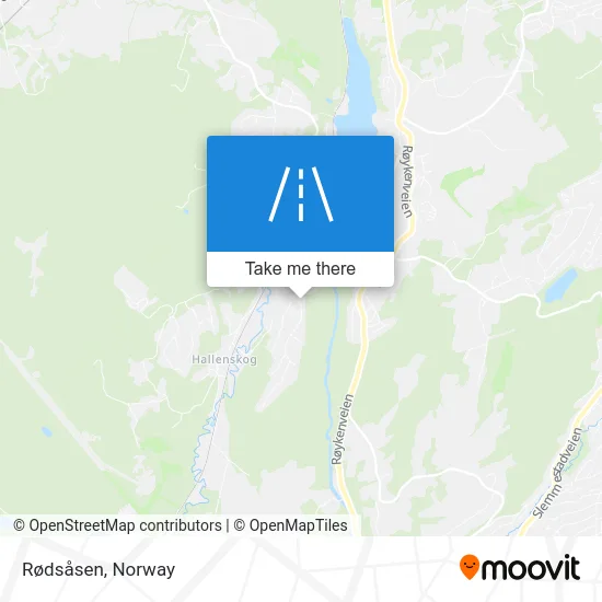 Rødsåsen map