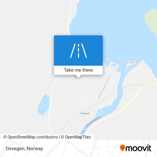 Osvegen map