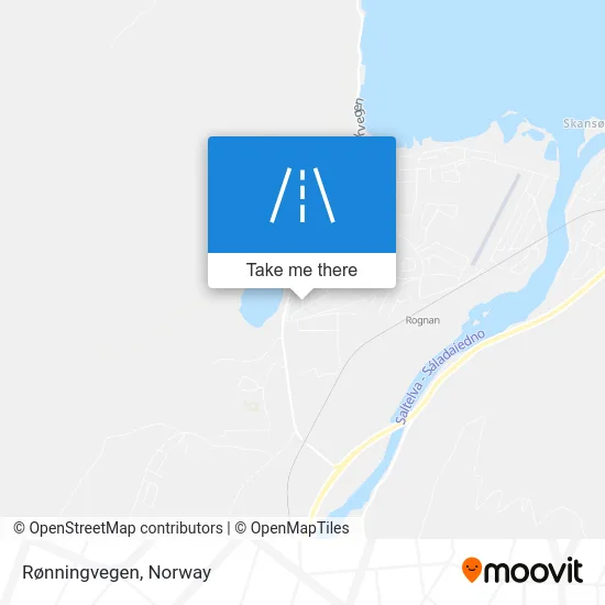 Rønningvegen map