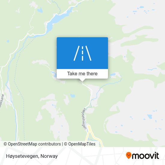 Høysetevegen map