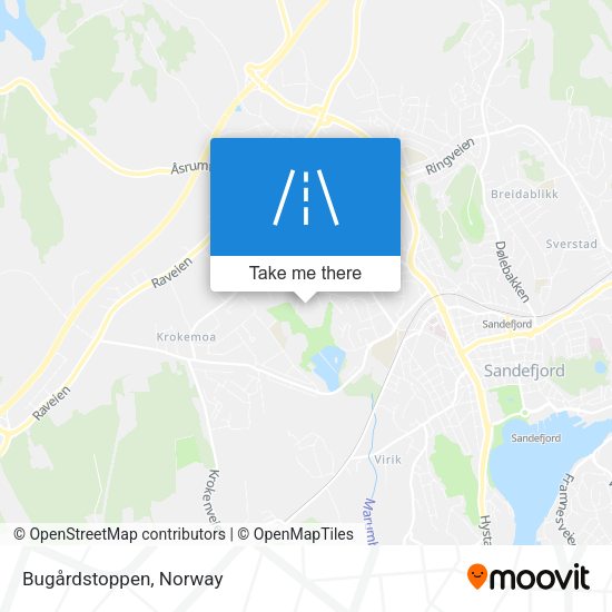 Bugårdstoppen map