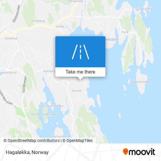 Hagaløkka map