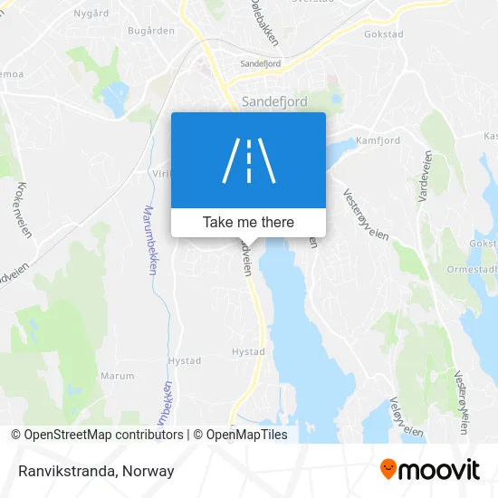 Ranvikstranda map