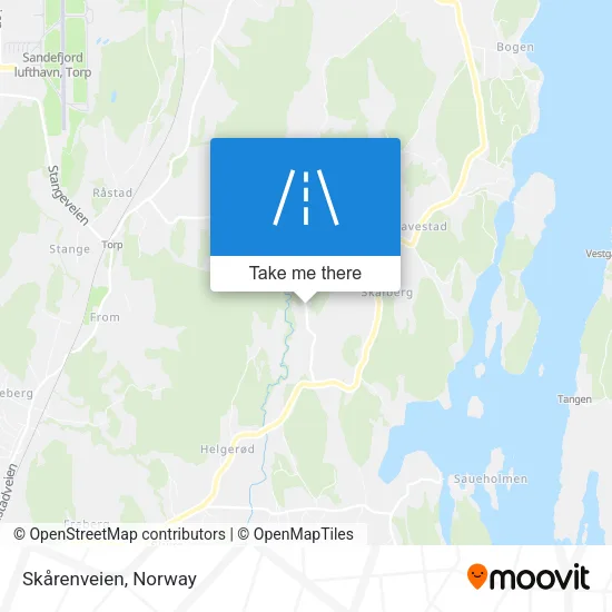 Skårenveien map