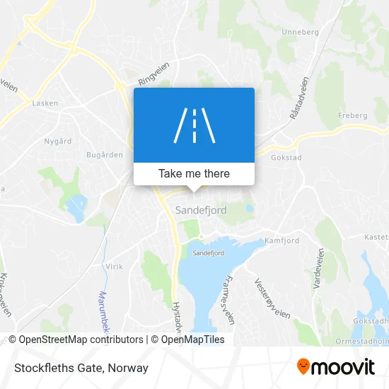 Stockfleths Gate map