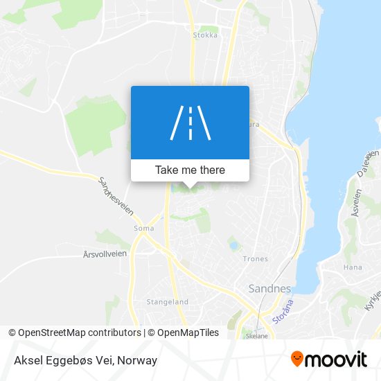 Aksel Eggebøs Vei map