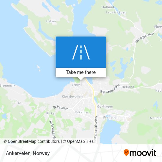 Ankerveien map