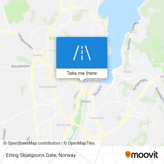 Erling Skjalgsons Gate map