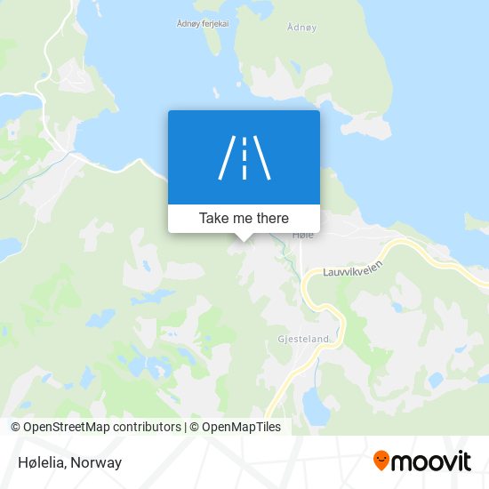 Hølelia map