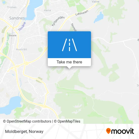 Moldberget map