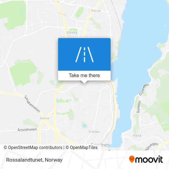Rossalandtunet map