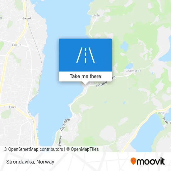 Strondavika map