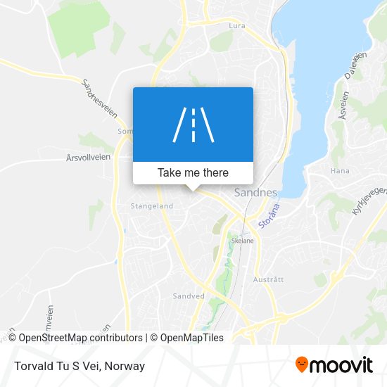Torvald Tu S Vei map