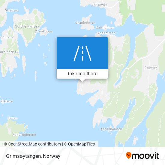 Grimsøytangen map