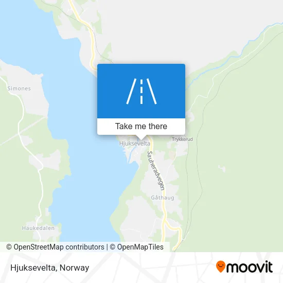 Hjuksevelta map