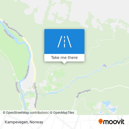 Kampevegen map