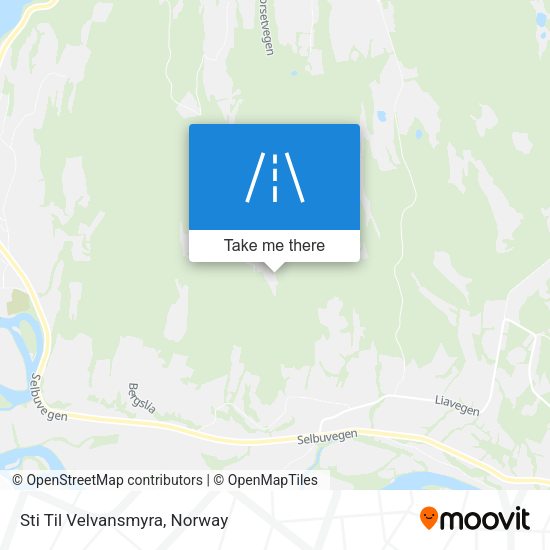 Sti Til Velvansmyra map