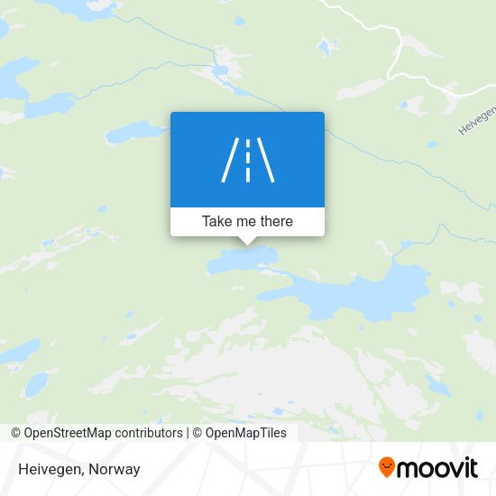 Heivegen map