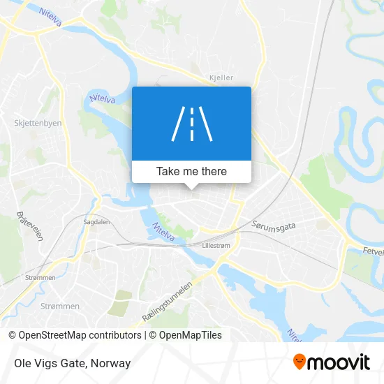 Ole Vigs Gate map