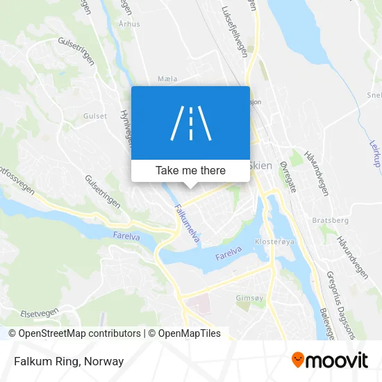 Falkum Ring map