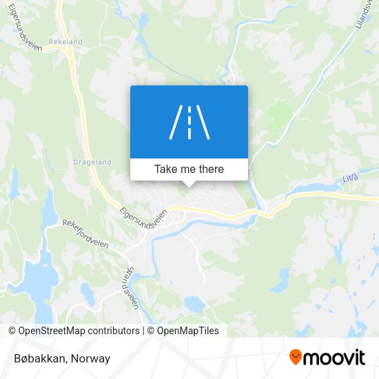 Bøbakkan map