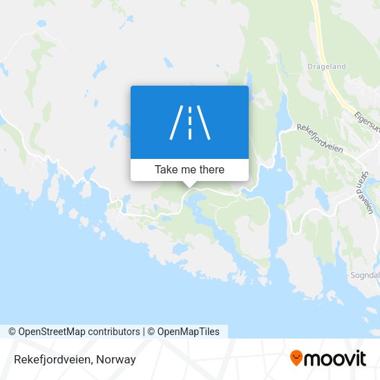 Rekefjordveien map