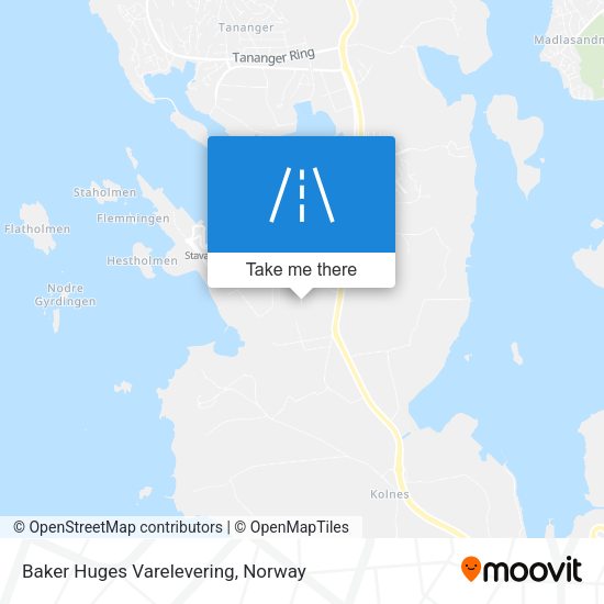 Baker Huges Varelevering map