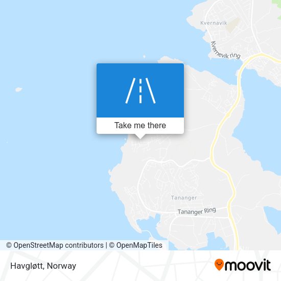 Havgløtt map