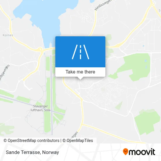 Sande Terrasse map