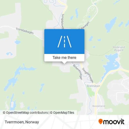 Tverrmoen map