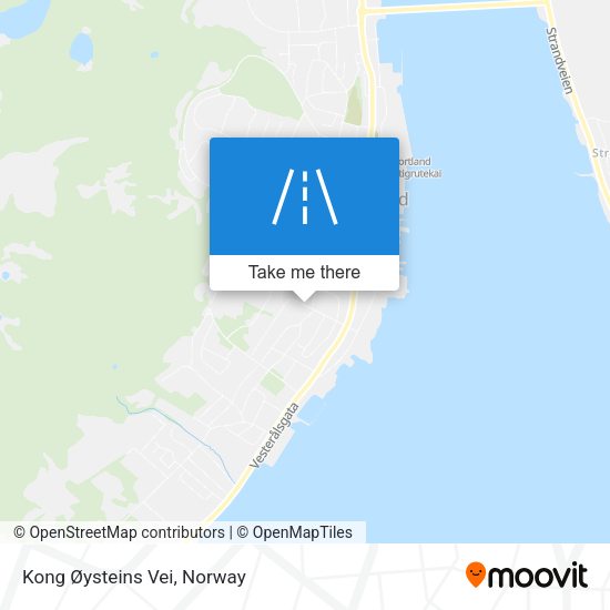 Kong Øysteins Vei map