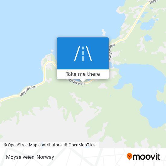 Møysalveien map