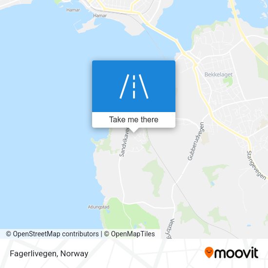 Fagerlivegen map