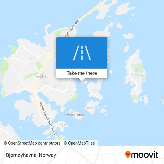 Bjørnøyhavna map