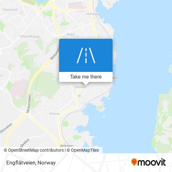 Engflåtveien map