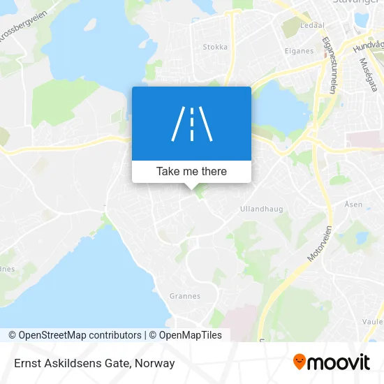 Ernst Askildsens Gate map