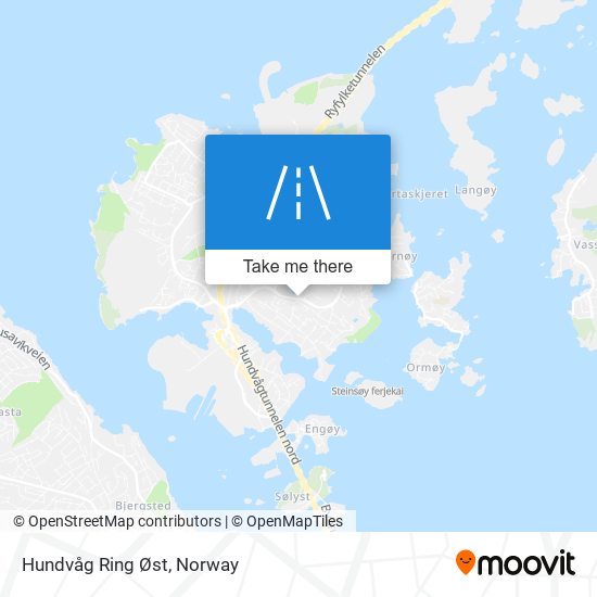 Hundvåg Ring Øst map