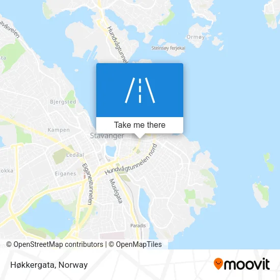 Høkkergata map