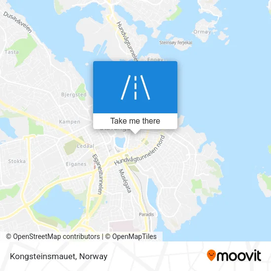 Kongsteinsmauet map