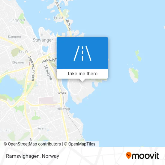 Ramsvighagen map