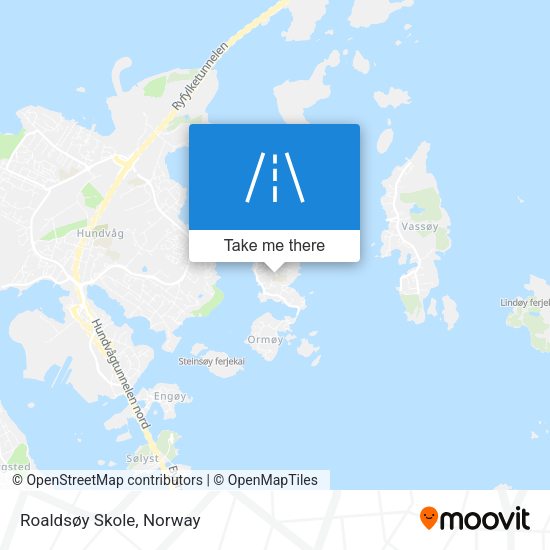 Roaldsøy Skole map