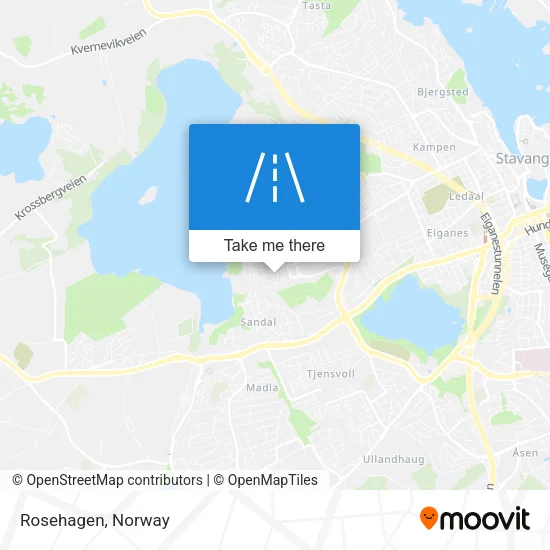 Rosehagen map