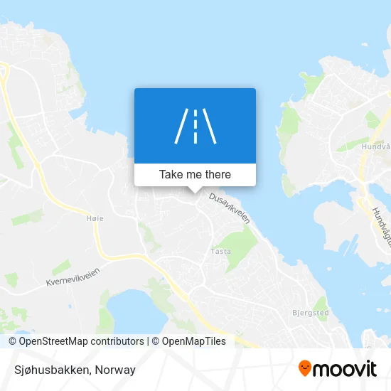 Sjøhusbakken map